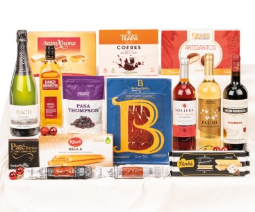Lote de Navidad con whisky y embutidos ibéricos 220