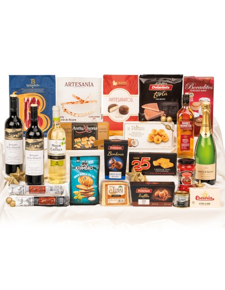 Lote Navidad con Whisky y embutidos ibéricos 320