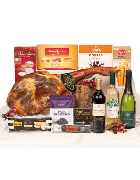 Lote Navidad con Paleta serrana y embutidos ibéricos 400