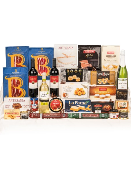 Lote Navidad con embutido ibérico 340
