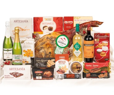 Lote Navidad con Paleta Duroc y embutido 500