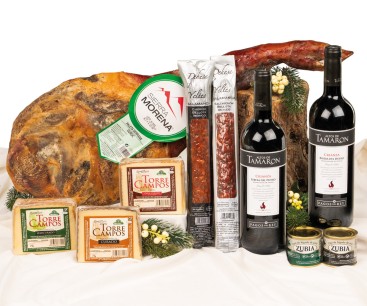 Lote Navidad con paleta y embutidos ibéricos 260