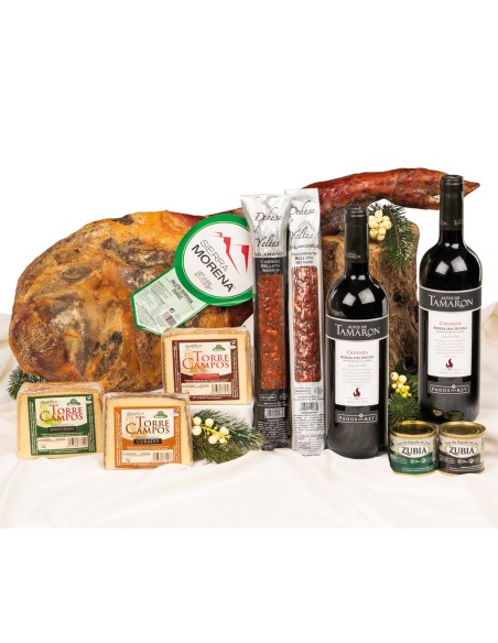 Lote Navidad con paleta y embutidos ibéricos 260