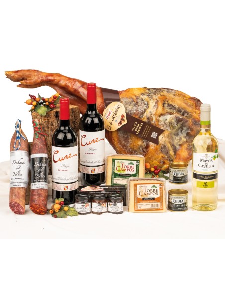 Lote Navidad  con Paleta gran reserva y embutidos ibéricos 410