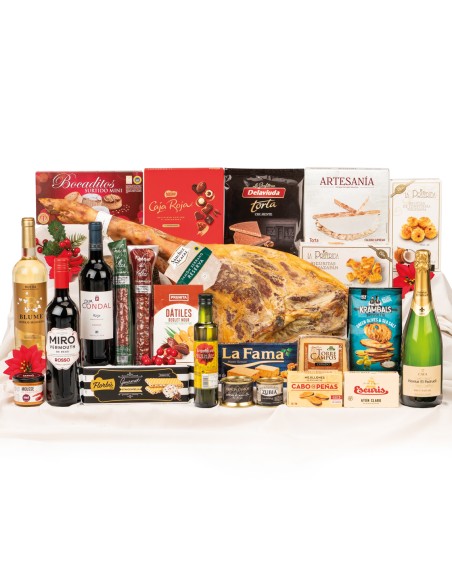 Lote Navidad con Jamón Reserva y embutidos 620