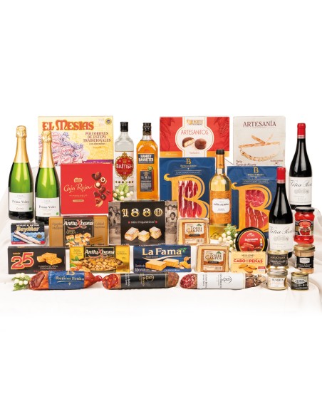 Lote Navidad con whisky y embutidos Ibéricos 510
