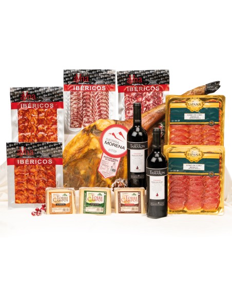Lote Navidad  Paleta de cebo ibérica y embutidos 430