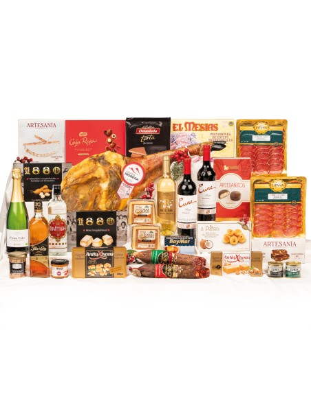 Lote Navidad con Paleta cebo Ibérica y embutidos 700