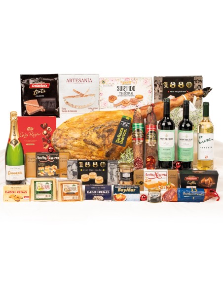 Lote Navidad con Jamon cebo ibérico 660