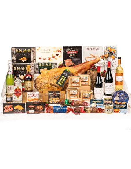 Lote Navidad con Jamón y Lomo cebo ibérico 710