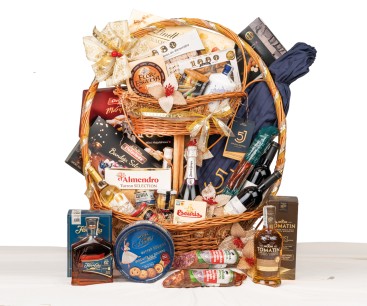 Cesta 2 Pisos con Paletilla Ibérica 5J 8014