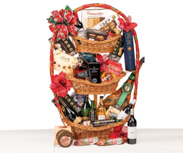 Cesta 3 Pisos con Paletilla Ibérica 8013