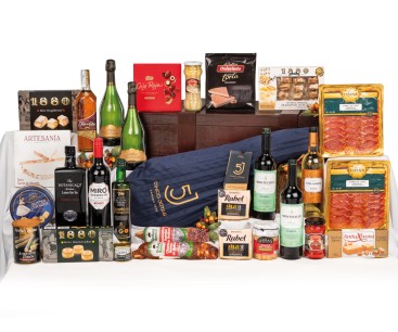 Arcón de madera con Paleta Ibérica 5J 8012