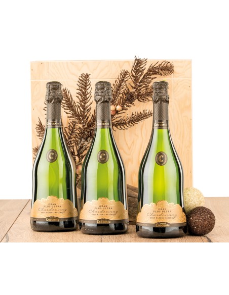 Caja madera Cava Gran Plus Ultra de Codorniu 7001