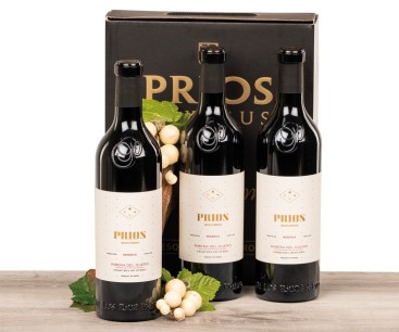 Estuche lujo de vino Prios Maximus reserva 6011