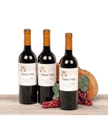 Estuche Vino Puerta Vieja Reserva 6002