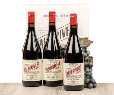 Estuche Vino Valderivero Roble 6001