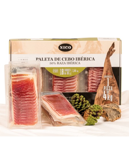 Estuche paleta de cebo Ibérica NICO JAMONES