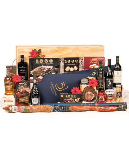 Surtido Navidad Gourmet  con Jamón Y Lomo Bellota 5 "J" 3028