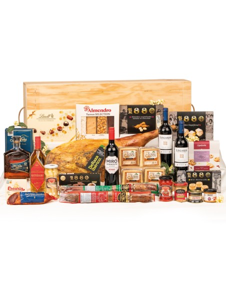 Surtido Navidad Gourmet  con Jamón cebo ibérico y Lomo Bellota 3025