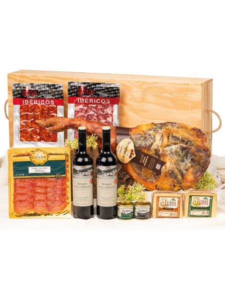 Surtido Navidad Gourmet  con Paleta Gran Reserva 3015
