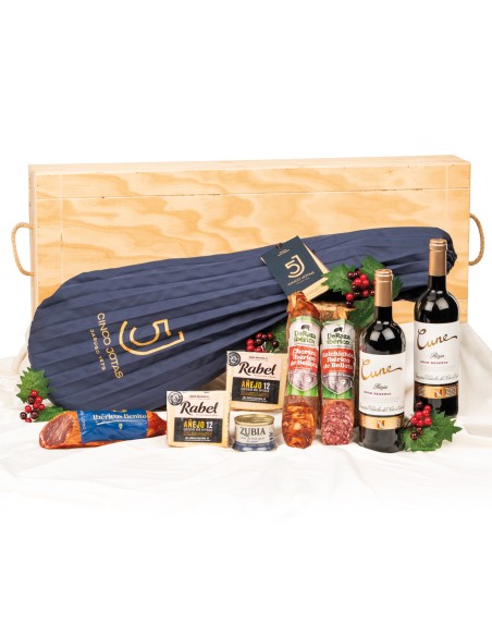 Surtido Navidad Gourmet  con Paleta y lomo Bellota 5 "J" 3024