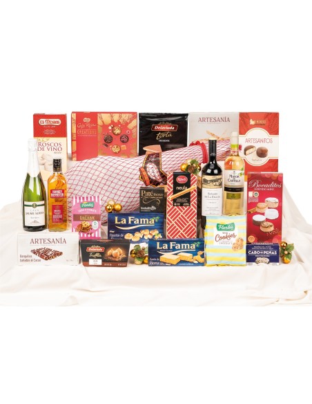 Lote de Navidad con paleta Llorente y whisky Hankey Bannister premiado SFWSC