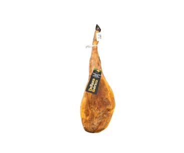 Jamón cebo 50% ibérico Deraza en maletín LB-4 XL precintado