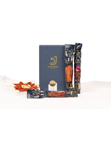 Estuche Ritual Tres Cañas con 3 lomos 100% bellota Cinco Jotas