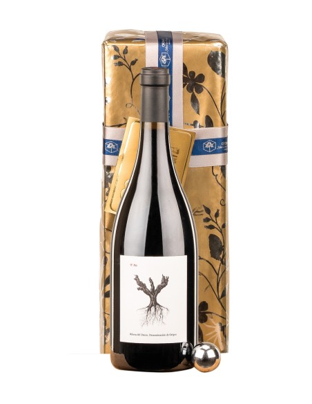 Botella de vino Pingus PSI Ribera del Duero en estuche de cartón individual