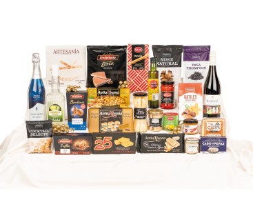Lote de Navidad sin alcohol con selección gourmet para empresas