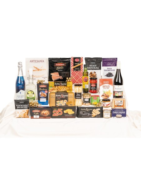 Lote de Navidad sin alcohol con selección gourmet para empresas