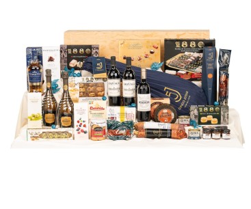 Surtido navidad gourmet con Paleta CINCO JOTAS y selección premium.