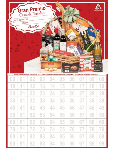 Cesta de Navidad HORECA con Paleta Serrana ATIENZA