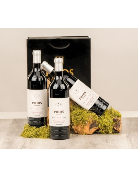 Estuche lujo de vino Prios Maximus crianza 6009