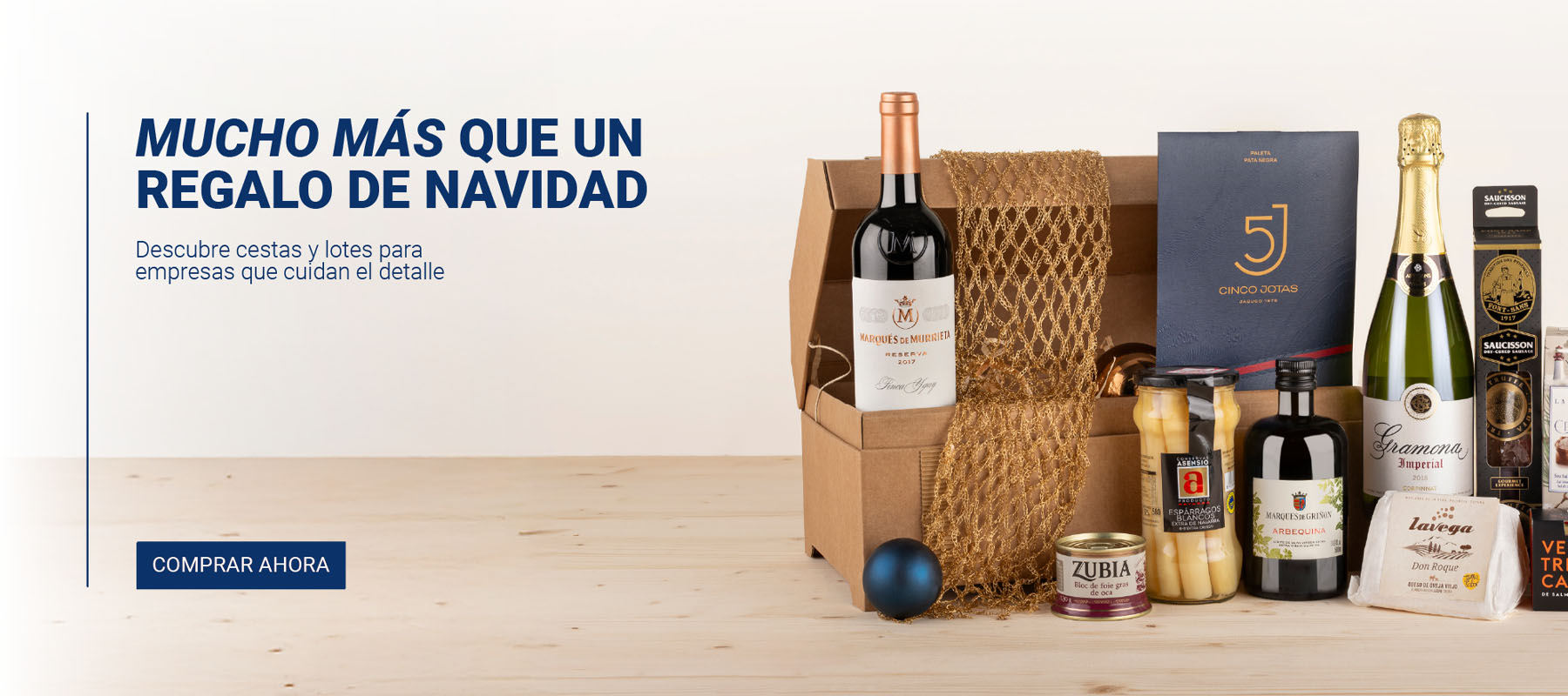 Cestas y lotes para empresas
