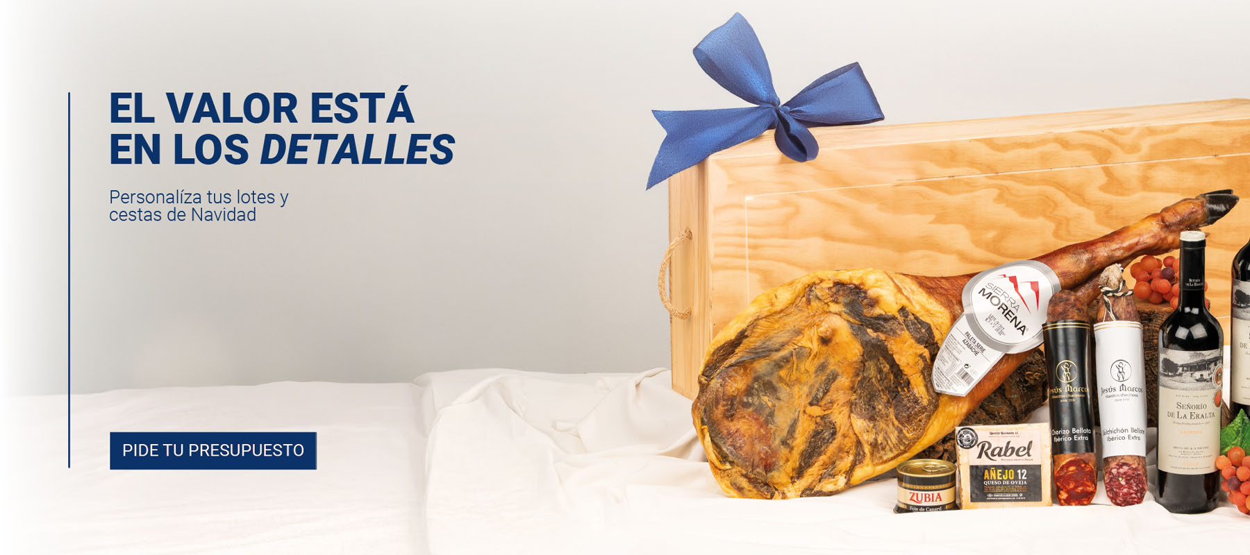 Personalizaci&oacute;n de cestas de navidad